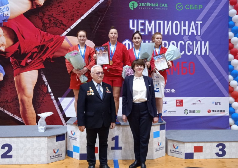 Рязанские самбисты завоевали медали чемпионата ФСИН России
